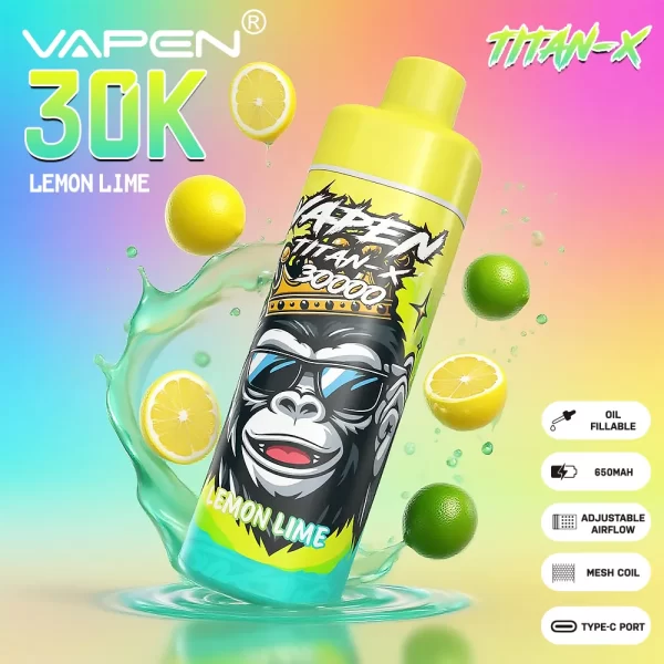 VAPEN TITAN-X 30K PUFF Vaporizador desechable
