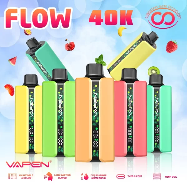 VAPEN FLOW 40000 PUFF Vape jetable