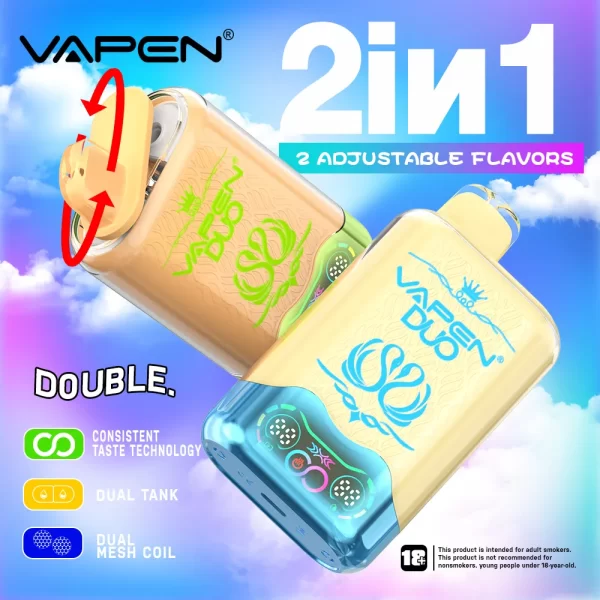 VAPEN DUO 40000パフ 使い捨てベイプ