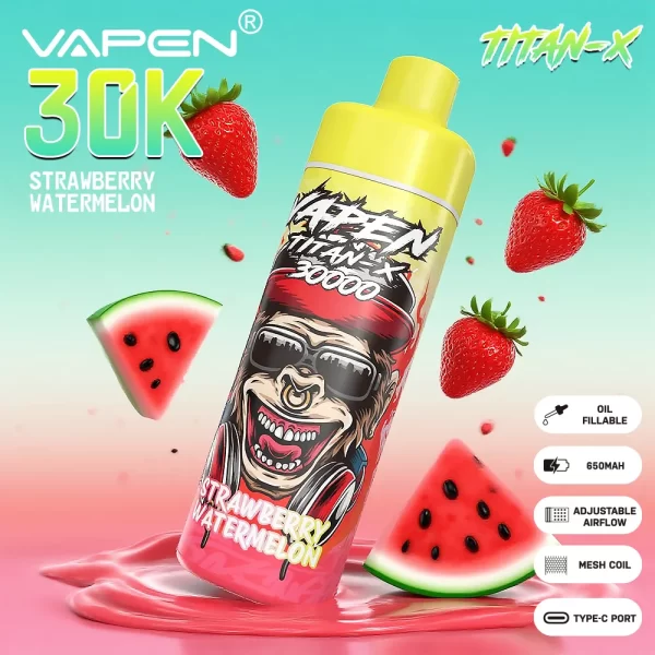 VAPEN TITAN-X 30K PUFF Vaporizador desechable