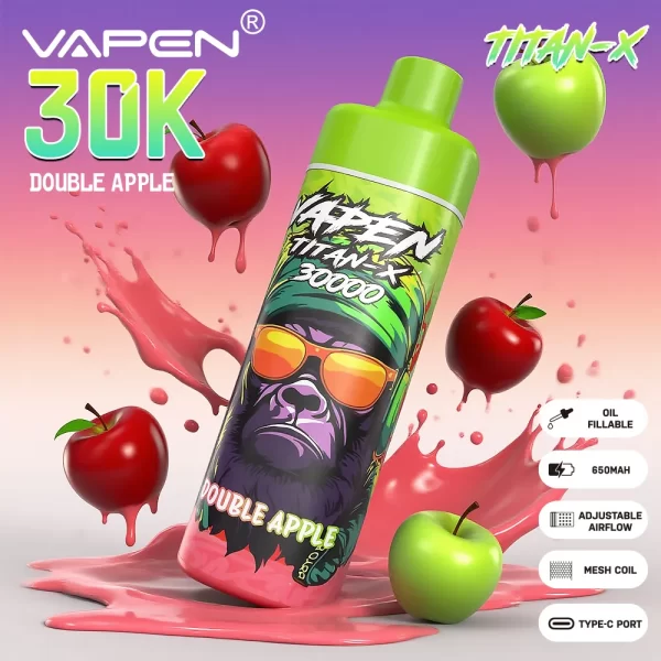 VAPEN TITAN-X 30K PUFF Vaporizador desechable