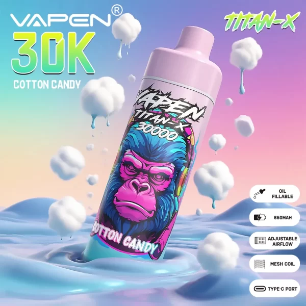 VAPEN TITAN-X 30K PUFF Vaporizador desechable
