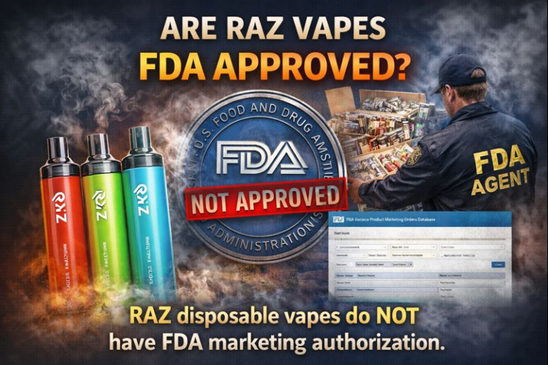 Are RAZ Vapes FDA Approved? What You Need to Know (2026 Guide)