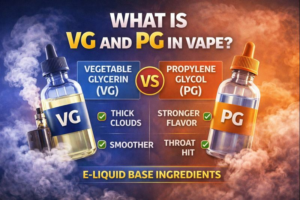 What Is VG and PG in Vape? The Ultimate Beginner’s Guide to E-Liquid Ratios & Effects