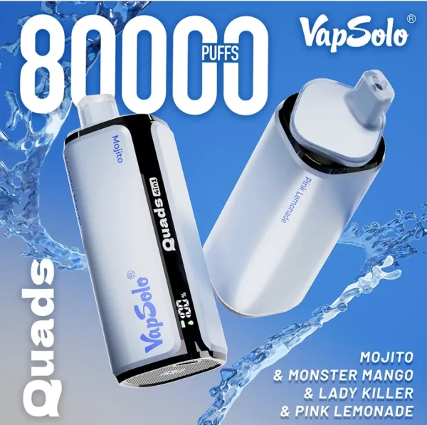 Vapsolo Quads 80K Puffs Disposable Vape